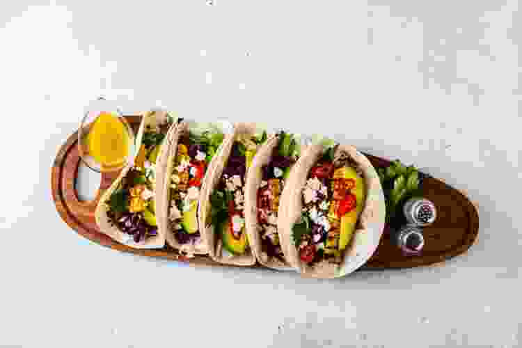 vegetarian tacos