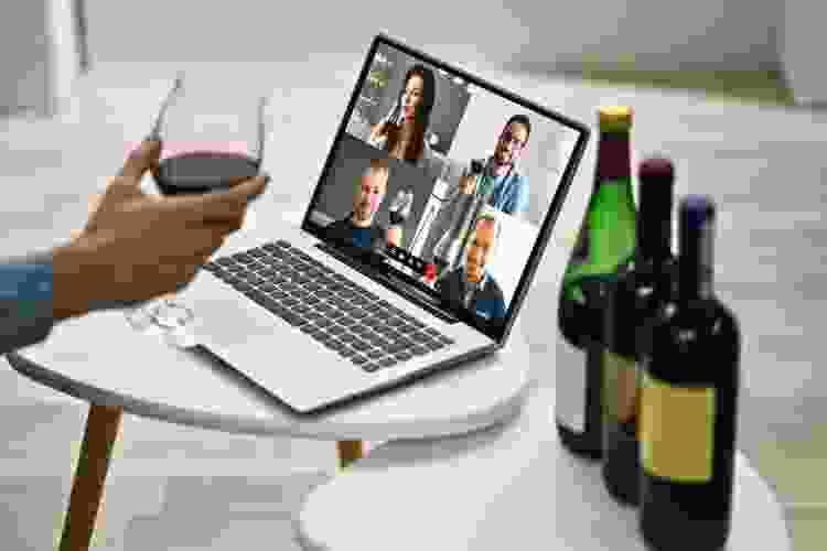 virtual wine tasting gift