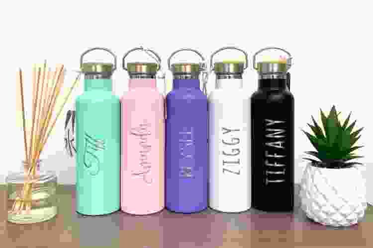 reusable water bottle personalized gift for employees