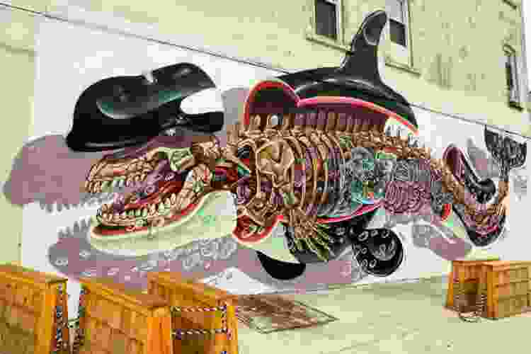 Whale Mural By Nychos