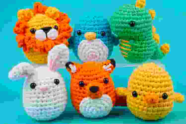 mini crochet kit woobles gift