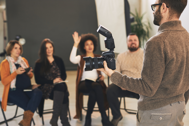 photography class as five sense gift idea