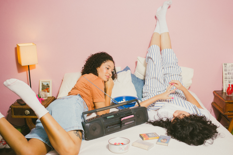 retro sleepover