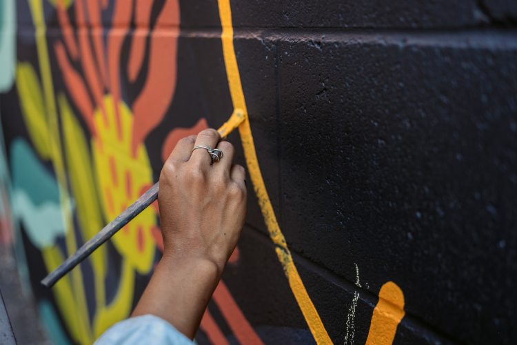 wall mural tour as thing to do in Nashville with kids