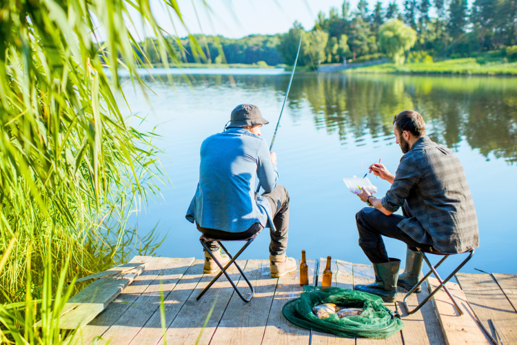 fishing trip as 40th birthday gift idea