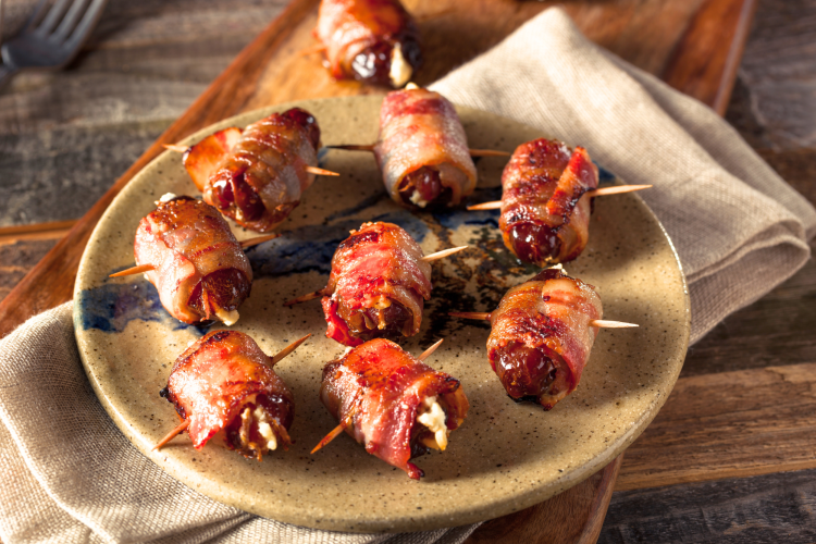 bacon wrapped dates
