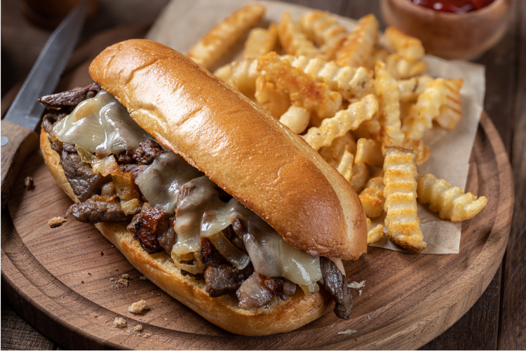 philly cheesesteak sliders