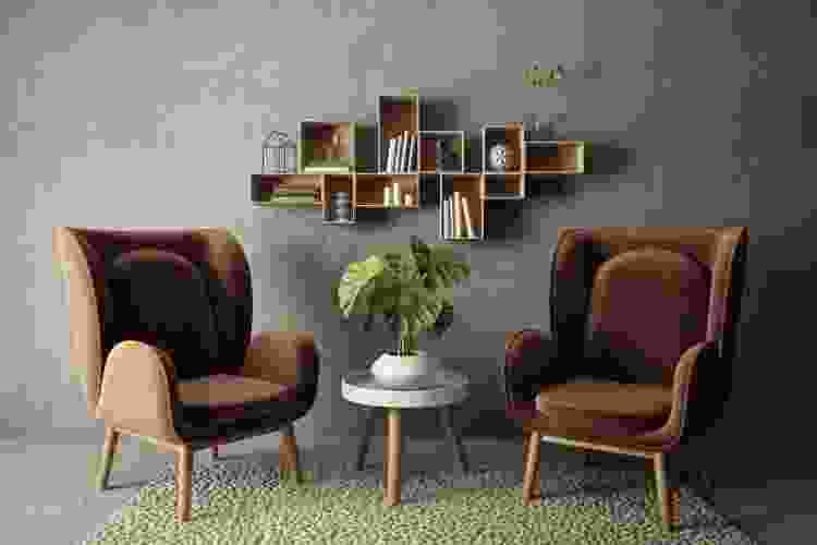contemporary living room interior