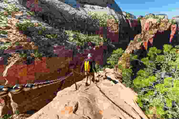 Hiking in Zion