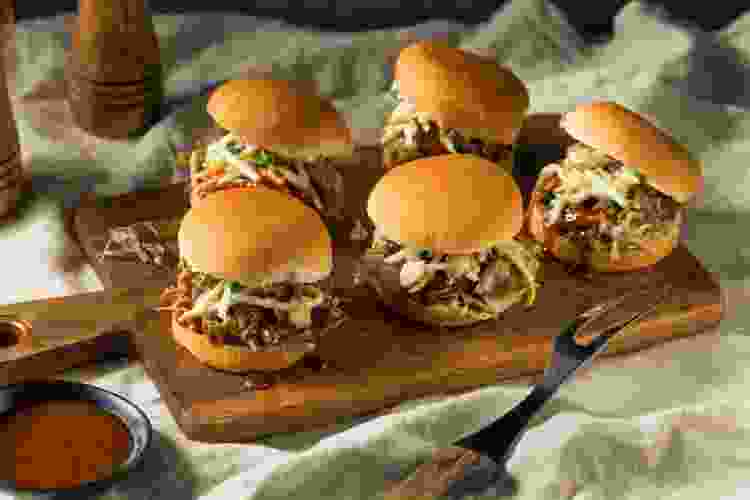 Pulled pork sandwiches