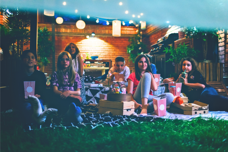 Backyard Movie Night