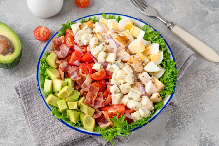 Chicken Cobb Salad as summer salad idea