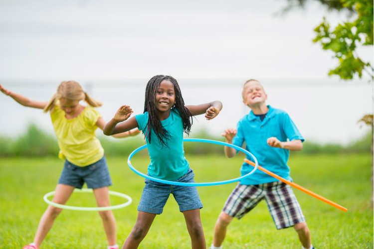 Hula hoop till the sun goes down