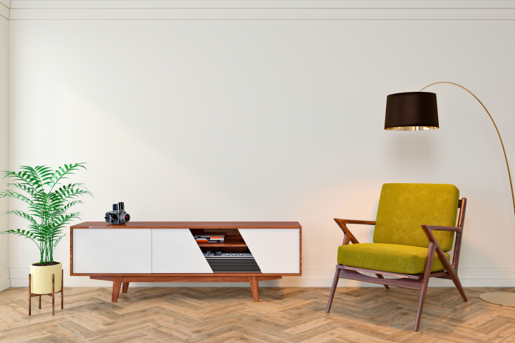 Mid-Century modern interior