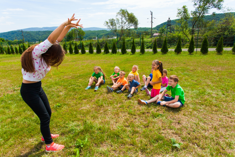 Camping Charades Kids