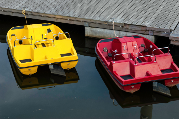 Pedal Boat as a thing to do in Orlando with kids
