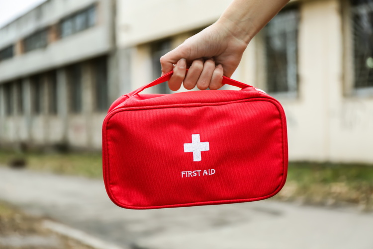 First Aid Kit for your camping checklist