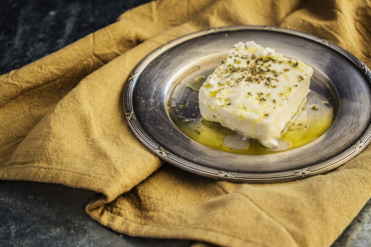 Feta Cheese with Olive Oil