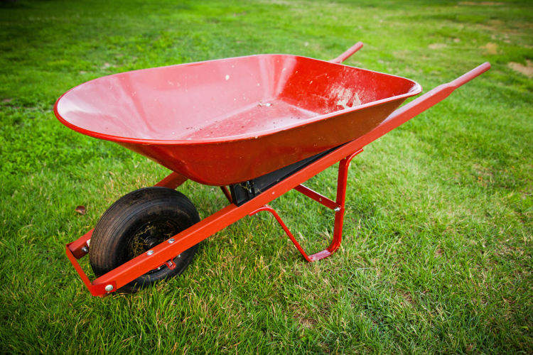 Wheelbarrow as anything but a backpack idea