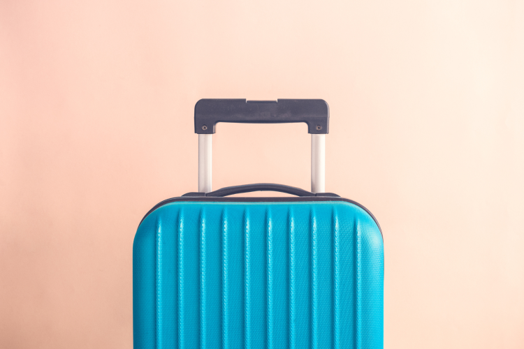 Suitcase for a anything but a backpack idea