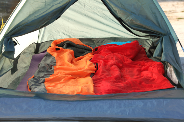 Sleeping Bags as an anything but a backpack idea