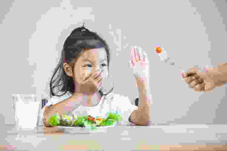 Kid refusing to eat