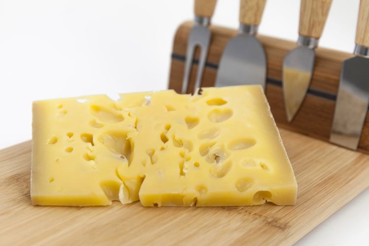 Gruyere Swiss Cheese block