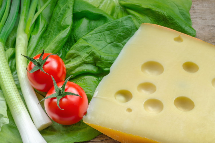 Swiss Cheese Salad