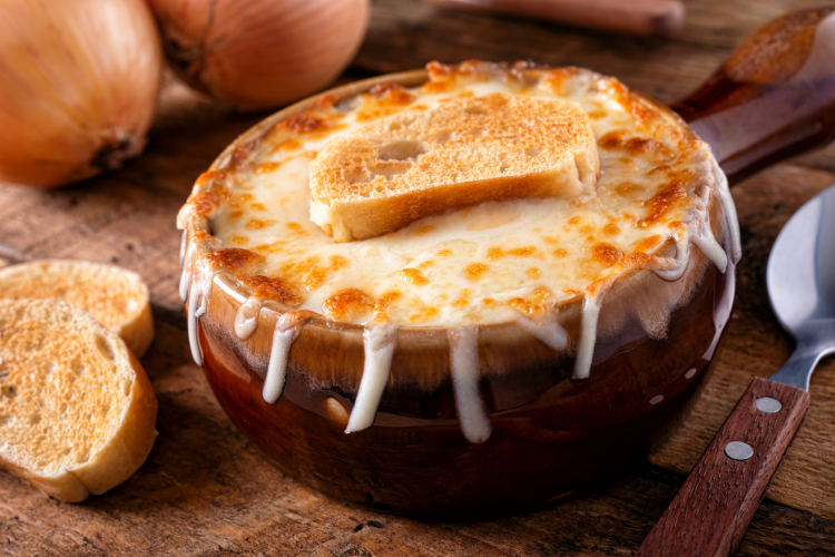 French Onion Soup with Gruyere