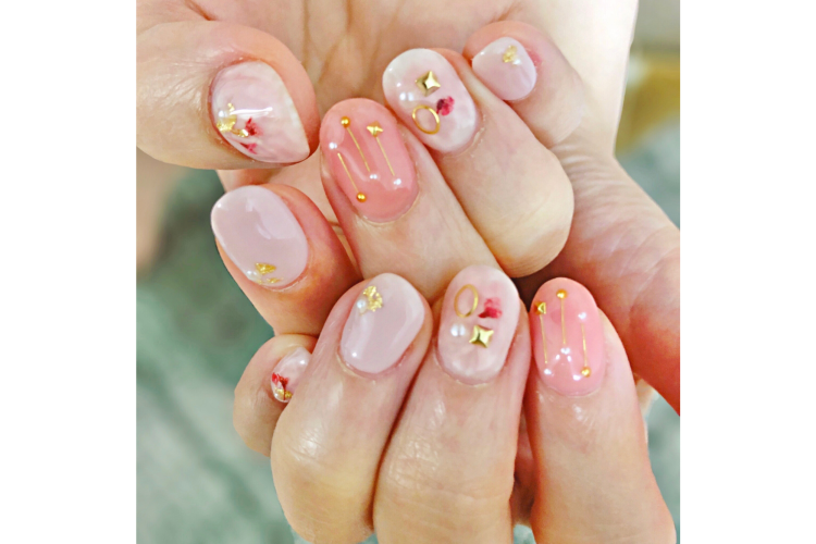 Nail Stickers as back to school nail ideas
