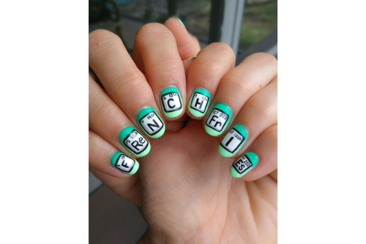 Periodic Table Nails Pinterest