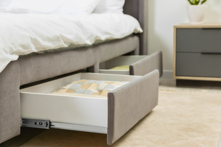 under bed storage