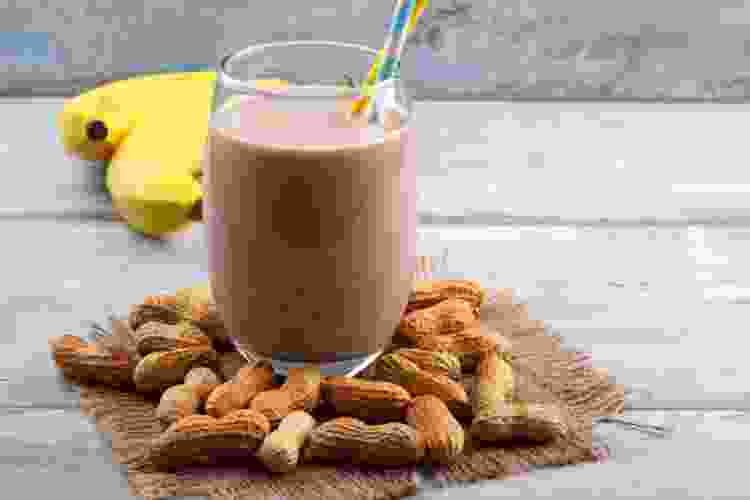 Peanut Butter Banana Protein Smoothie
