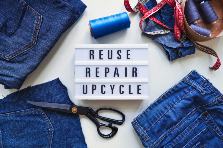 upcycling jeans