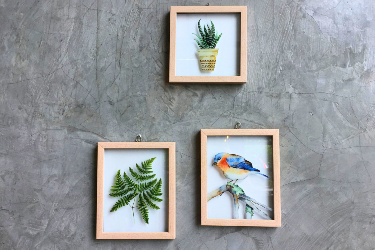 upcycled artwork