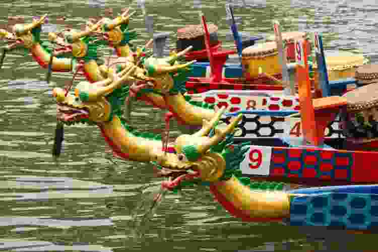 Dragon boats