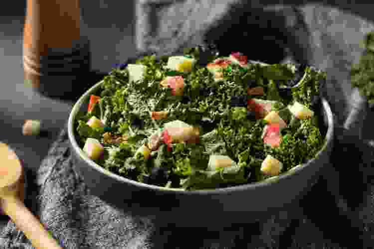 Apple, Kale and Parsnip Salad