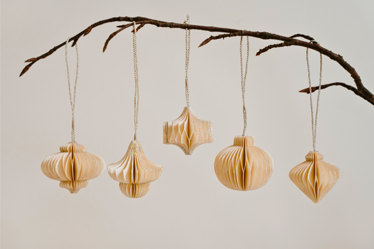 Scandi style natural elements