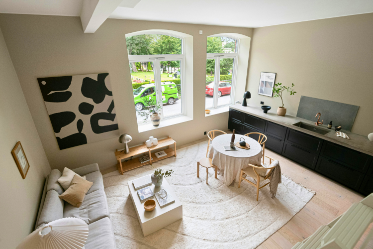 Scandinavian-Inspired lounge