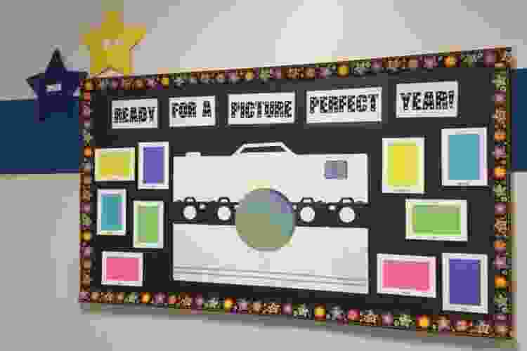 polaroid bulletin board