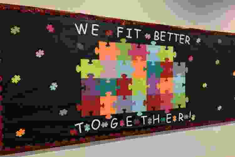 puzzle bulletin board