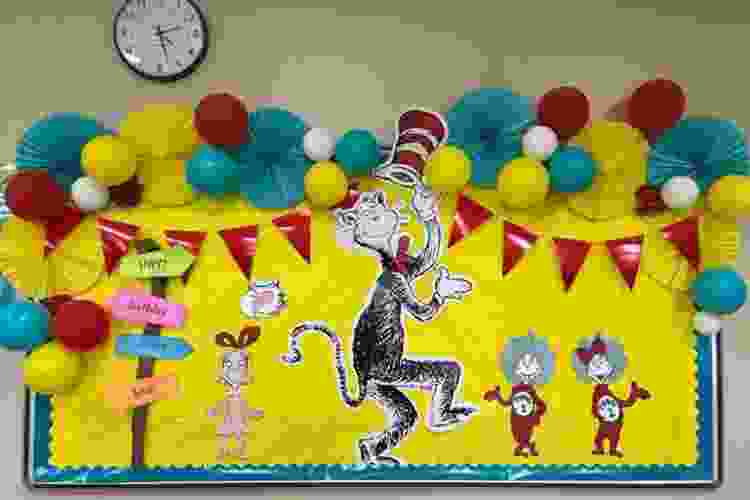 suess bulletin board