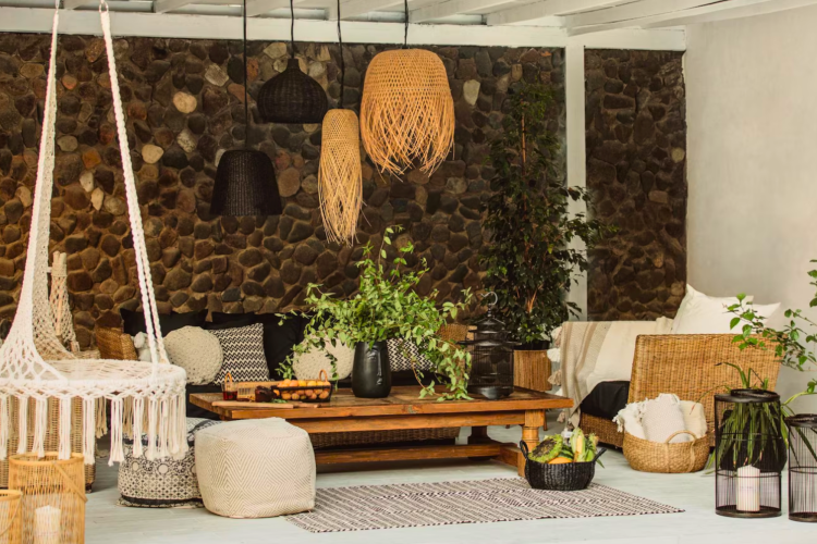 wabi sabi living room