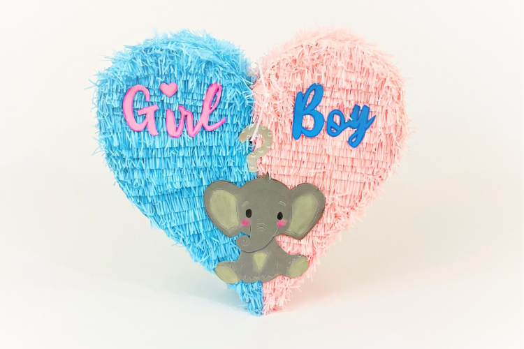 Piñata gender reveal