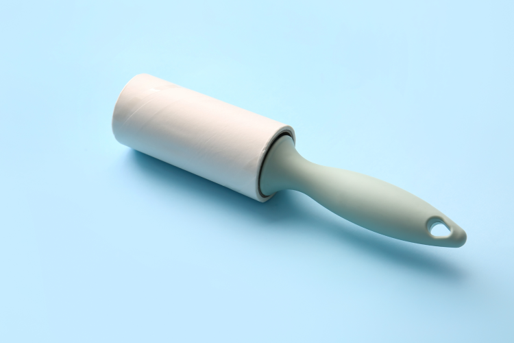 Camping hack with a Lint Roller