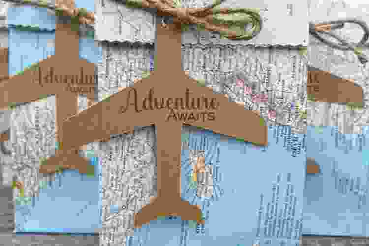travel theme party favors