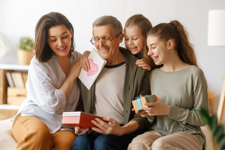 Father's Day with Adult Daughters