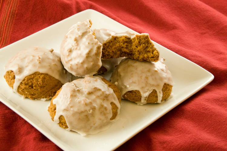 Iced Pumpkin Fall Cookie Idea