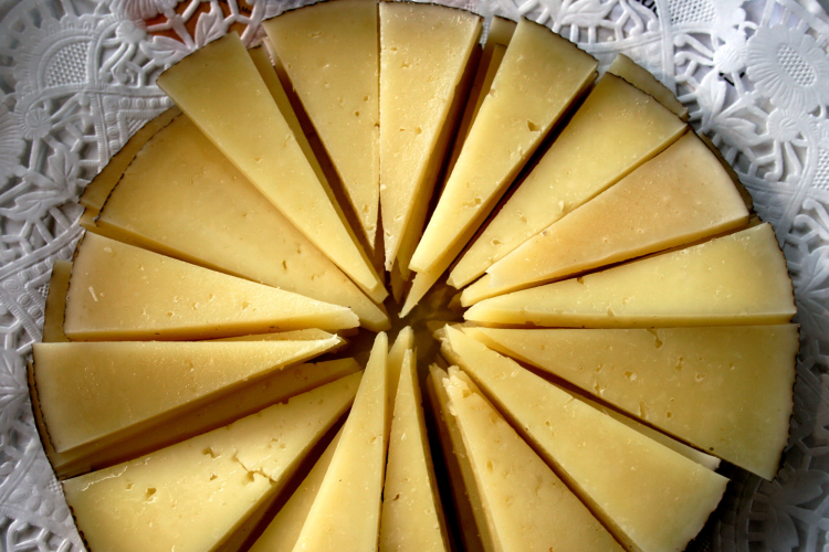 Manchego Cheese Triangles