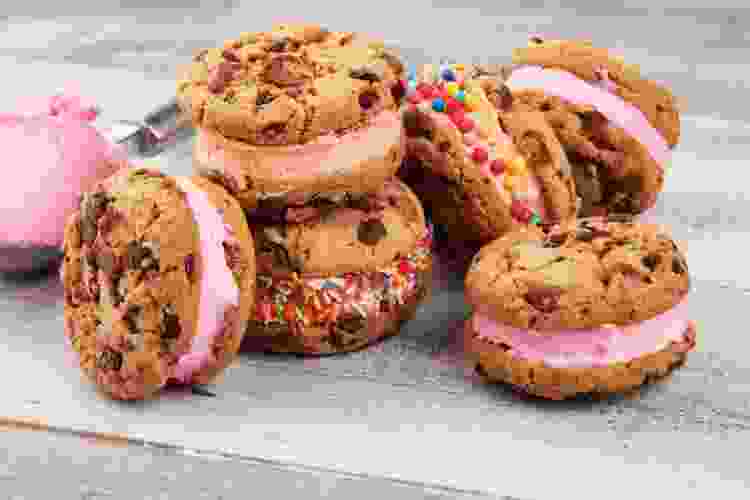 mini ice cream sandwiches